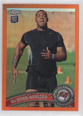 2011 Topps Chrome - [Base] - Retail Orange Refractor #72 - Da'Quan Bowers