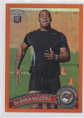 2011 Topps Chrome - [Base] - Retail Orange Refractor #72 - Da'Quan Bowers