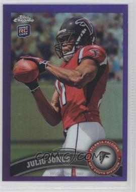 2011 Topps Chrome - [Base] - Retail Purple Refractor #131 - Julio Jones /499