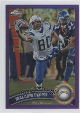 2011 Topps Chrome - [Base] - Retail Purple Refractor #139 - Malcom Floyd /499