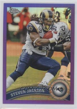 2011 Topps Chrome - [Base] - Retail Purple Refractor #200 - Steven Jackson /499