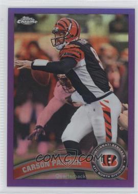 2011 Topps Chrome - [Base] - Retail Purple Refractor #214 - Carson Palmer /499