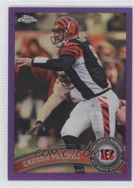 2011 Topps Chrome - [Base] - Retail Purple Refractor #214 - Carson Palmer /499