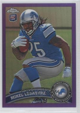 2011 Topps Chrome - [Base] - Retail Purple Refractor #74 - Mikel Leshoure /499