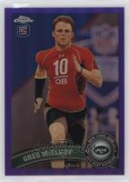 Greg McElroy [EX to NM] #/499