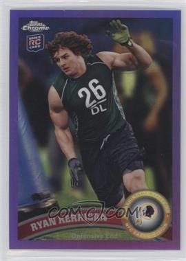 2011 Topps Chrome - [Base] - Retail Purple Refractor #9 - Ryan Kerrigan /499