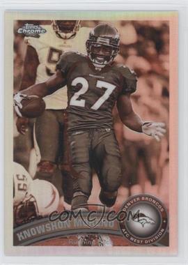 2011 Topps Chrome - [Base] - Sepia Refractor #108 - Knowshon Moreno /99