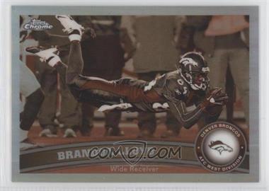 2011 Topps Chrome - [Base] - Sepia Refractor #162 - Brandon Lloyd /99