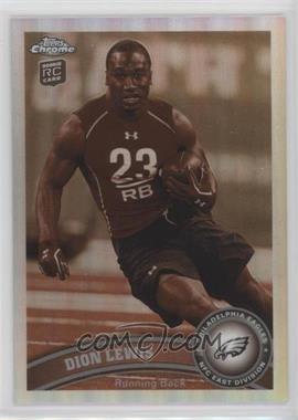 2011 Topps Chrome - [Base] - Sepia Refractor #168 - Dion Lewis /99