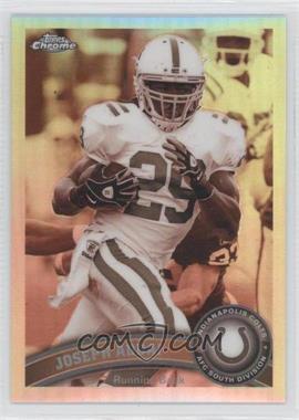 2011 Topps Chrome - [Base] - Sepia Refractor #54 - Joseph Addai /99