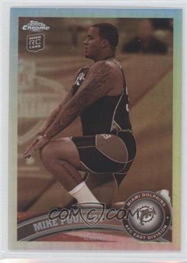 2011 Topps Chrome - [Base] - Sepia Refractor #66 - Mike Pouncey /99