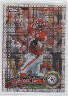 2011 Topps Chrome - [Base] - X-Fractor #107 - Matt Cassel