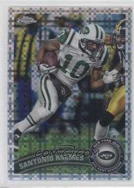 2011 Topps Chrome - [Base] - X-Fractor #121 - Santonio Holmes