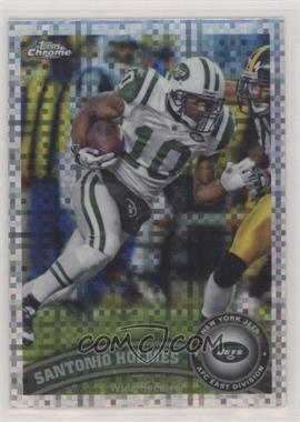 2011 Topps Chrome - [Base] - X-Fractor #121 - Santonio Holmes