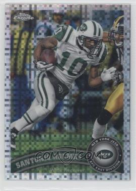 2011 Topps Chrome - [Base] - X-Fractor #121 - Santonio Holmes