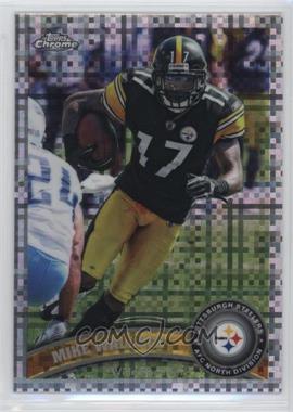 2011 Topps Chrome - [Base] - X-Fractor #133 - Mike Wallace