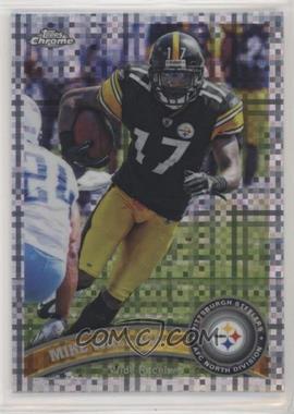 2011 Topps Chrome - [Base] - X-Fractor #133 - Mike Wallace