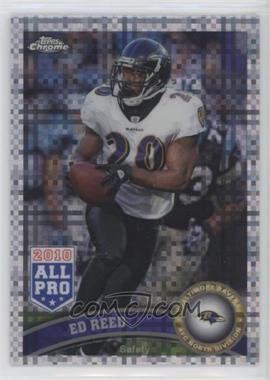 2011 Topps Chrome - [Base] - X-Fractor #158 - Ed Reed