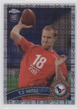 2011 Topps Chrome - [Base] - X-Fractor #159 - T.J. Yates