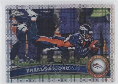 2011 Topps Chrome - [Base] - X-Fractor #162 - Brandon Lloyd