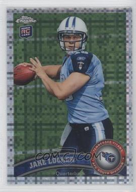 2011 Topps Chrome - [Base] - X-Fractor #185 - Jake Locker