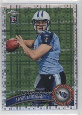 2011 Topps Chrome - [Base] - X-Fractor #185 - Jake Locker