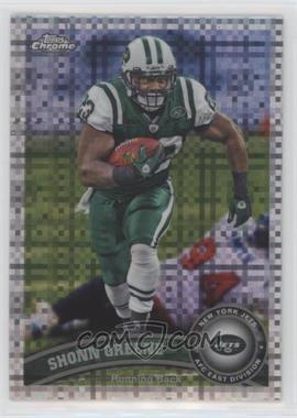 2011 Topps Chrome - [Base] - X-Fractor #187 - Shonn Greene