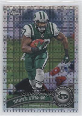 2011 Topps Chrome - [Base] - X-Fractor #187 - Shonn Greene