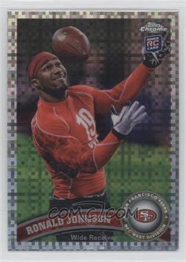 2011 Topps Chrome - [Base] - X-Fractor #204 - Ronald Johnson