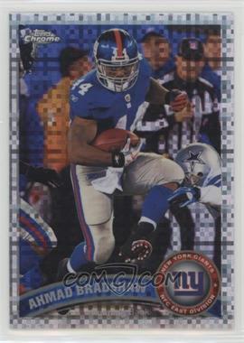 2011 Topps Chrome - [Base] - X-Fractor #207 - Ahmad Bradshaw