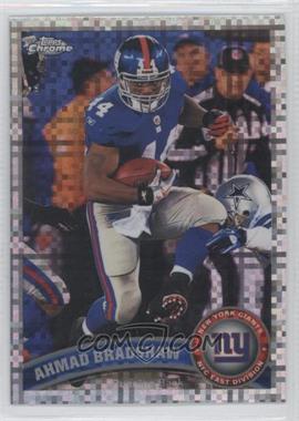 2011 Topps Chrome - [Base] - X-Fractor #207 - Ahmad Bradshaw