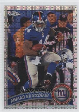 2011 Topps Chrome - [Base] - X-Fractor #207 - Ahmad Bradshaw