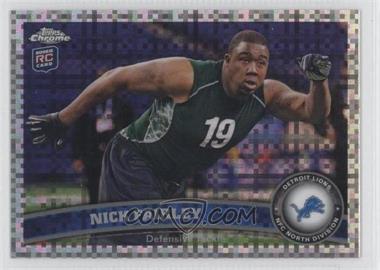 2011 Topps Chrome - [Base] - X-Fractor #217 - Nick Fairley