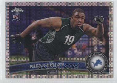 2011 Topps Chrome - [Base] - X-Fractor #217 - Nick Fairley