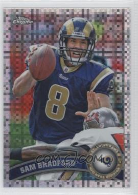 2011 Topps Chrome - [Base] - X-Fractor #34 - Sam Bradford