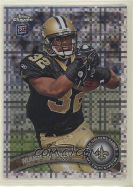 2011 Topps Chrome - [Base] - X-Fractor #50 - Mark Ingram