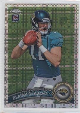 2011 Topps Chrome - [Base] - X-Fractor #55 - Blaine Gabbert