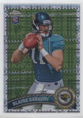 2011 Topps Chrome - [Base] - X-Fractor #55 - Blaine Gabbert