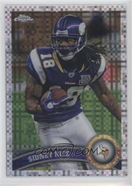 2011 Topps Chrome - [Base] - X-Fractor #84 - Sidney Rice