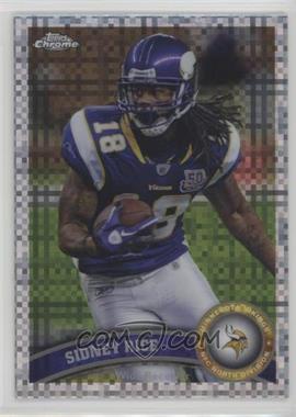 2011 Topps Chrome - [Base] - X-Fractor #84 - Sidney Rice