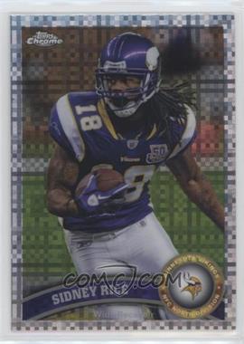 2011 Topps Chrome - [Base] - X-Fractor #84 - Sidney Rice