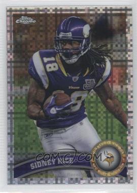 2011 Topps Chrome - [Base] - X-Fractor #84 - Sidney Rice