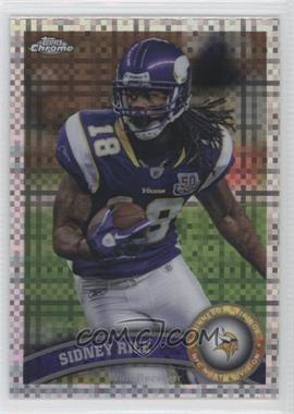 2011 Topps Chrome - [Base] - X-Fractor #84 - Sidney Rice