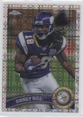 2011 Topps Chrome - [Base] - X-Fractor #84 - Sidney Rice