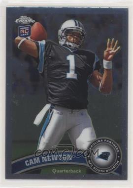 2011 Topps Chrome - [Base] #1.1 - Cam Newton (Throwing Ball)