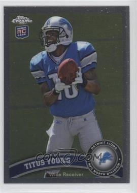 2011 Topps Chrome - [Base] #137.2 - Titus Young (Ball at Chest)
