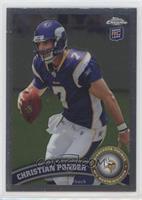 Christian Ponder (Ball in Right Hand) [Good to VG‑EX]