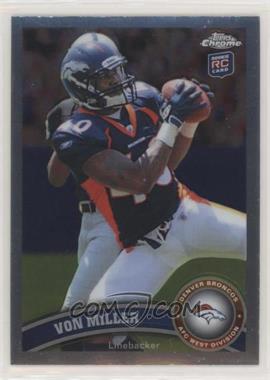 2011 Topps Chrome - [Base] #212.1 - Von Miller (Ball in Both Hands)