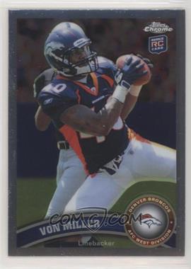 2011 Topps Chrome - [Base] #212.1 - Von Miller (Ball in Both Hands)