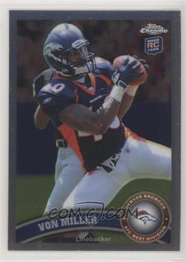 2011 Topps Chrome - [Base] #212.1 - Von Miller (Ball in Both Hands)